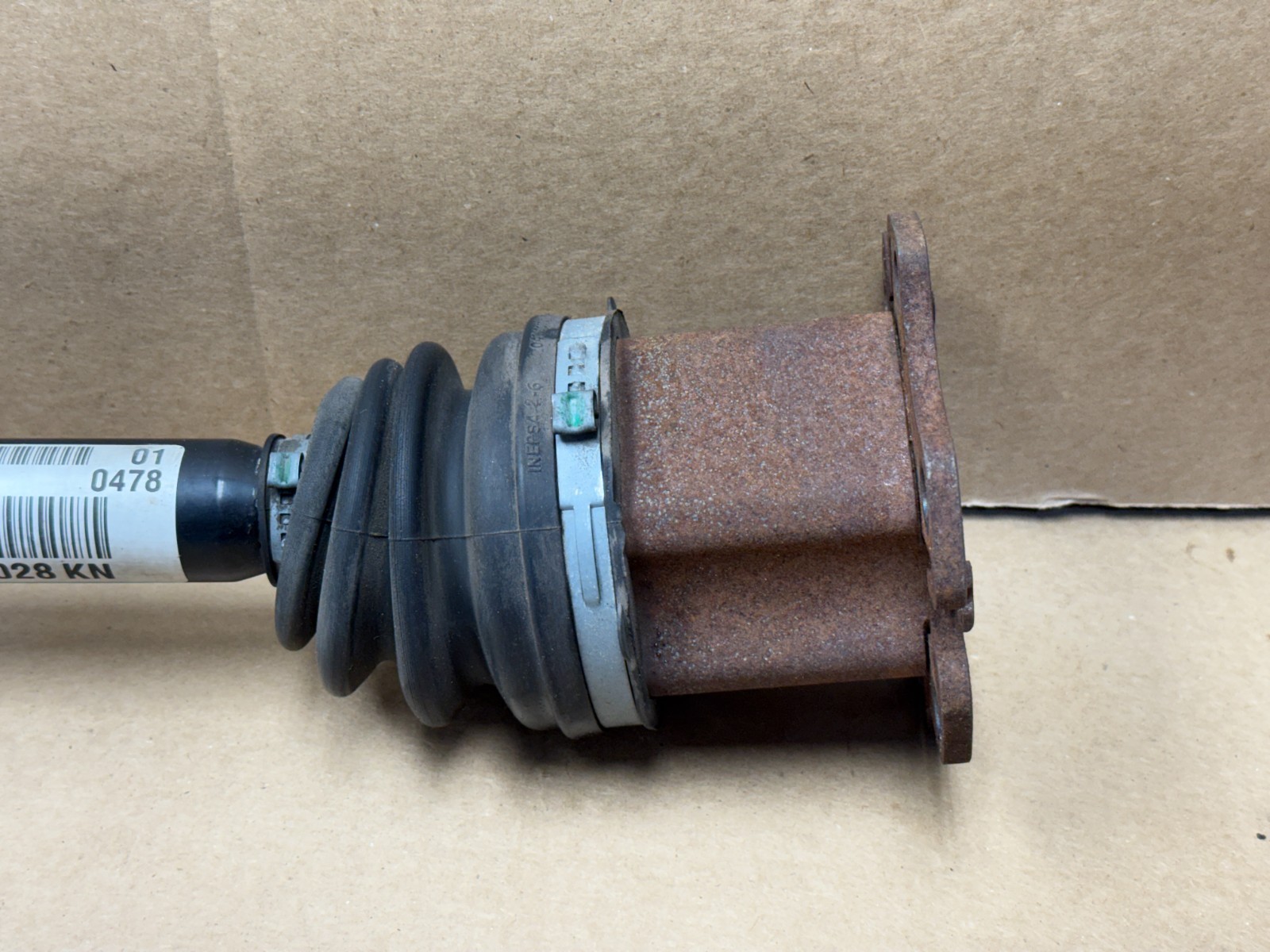 06-12 Bentley Continental Flying Spur Front Left Driver CV Axle Shaft PO43