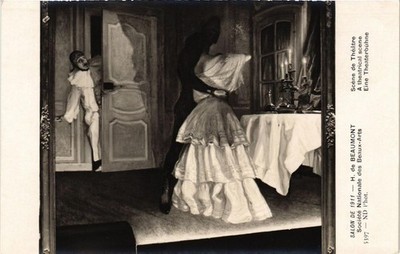 CPA Salon de 1911 H. DE BEAUMONT Scene du Théatre (702008)