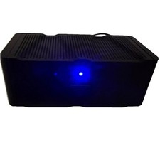 Portable Speaker With 3.5 Audio Plug Cable, Blue Power Light SAKAR International