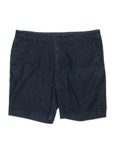 Gap Outlet Women Blue Denim Shorts 18 Plus