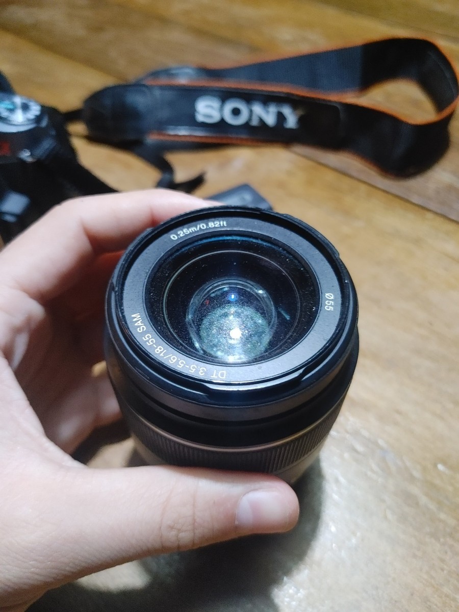 SONY α 330/DT 18-55mm (良品） Sony Alpha A330 Digital SLR with 18-55mm & 55-200mm DSLRA330Y