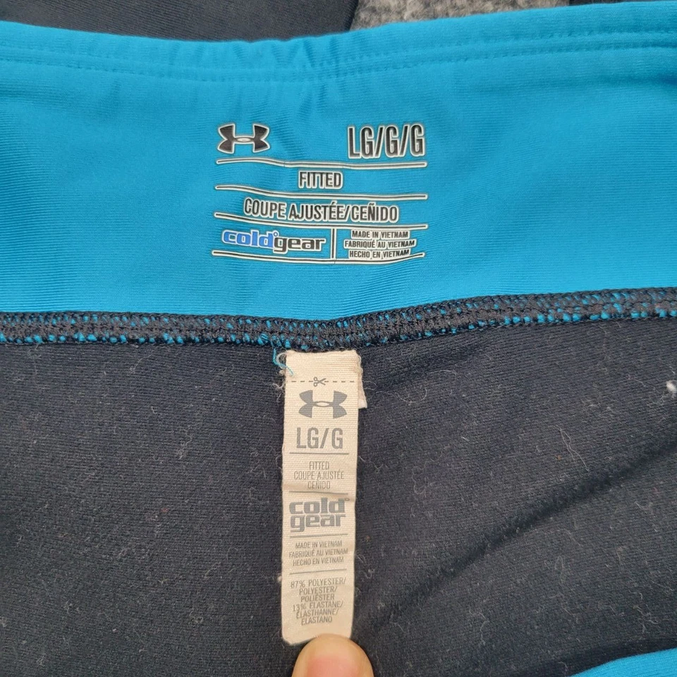 Under Armour ColdGear Leggings Para Hombres Grandes Compresión Pantalones Ajustados Gimnasio Atléticos Foto 2 de 4