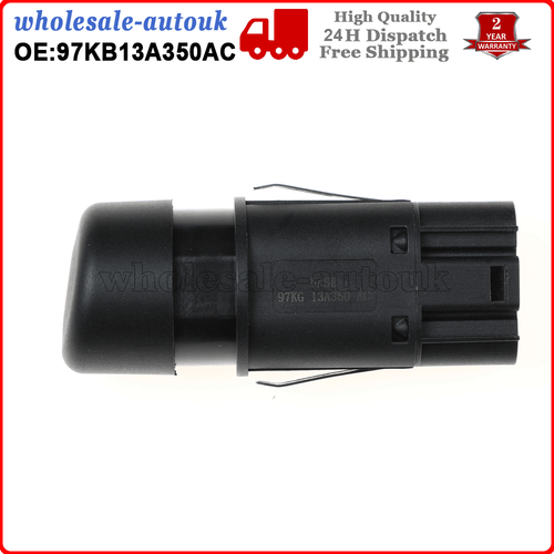 Hazard Warning Light Switch Button For Ford Transit Bus MK6, 2000-2006, 1036554 - Picture 5 of 10