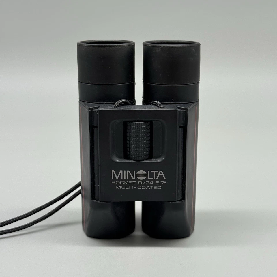 Vintage Japan Minolta Pocket 9x24 Multi Coated 5.7 Binoculars w/ Case - Image 2 of 4