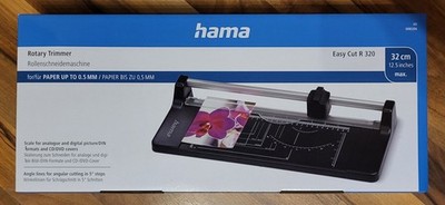 Hama Schneidemaschine Papierschneider Hebelschneider 5 Blatt CD DVD DIN A4 A5 A6