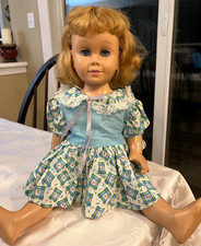 Vintage Mattel Chatty Cathy Doll 1960s Blonde Hair- Blue Eyes Doesn't Work