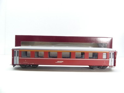 Bemo H0m 3268 126 Personenwagen 1.Kl. A1256 -BELEUCHTET- DC, TOP in OVP #66832