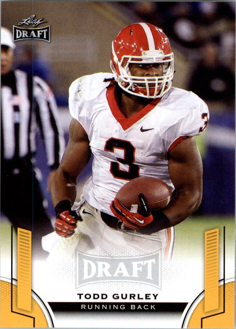 2015 Leaf Draft Gold #55 Todd Gurley - FB