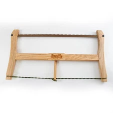 Lehman's Woodcutting Hand Bow Saw Tool Collapsible Carbon Steel Blade and Sheath