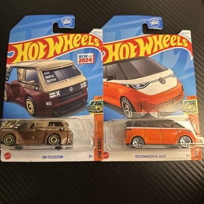 Hot Wheels VW T3 Custom and Volkswagen ID.Buzz 