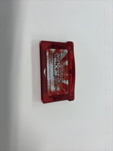 Pokemon Ruby Version Nintendo Game Boy Advance GBA Authentic Tested Japan