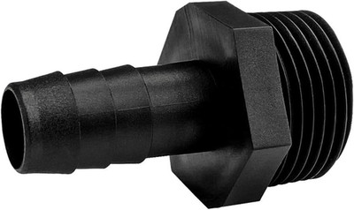 20 Pcs 1/2'' Barb X 3/4'' NPT Male Connector, Plastic Hose Barb Fitting, Adapter,