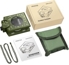 Professional Outdoor Compass Sighting Clinometer for Camping Hunting Hiking IP65