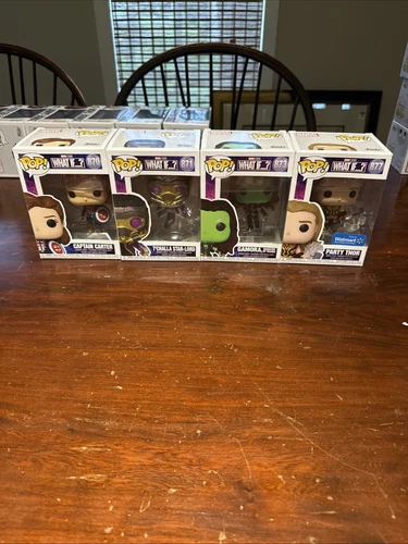 Funko Pop! Marvel What If…?  Lot Of 4 Carter Star Lord Gamora Part Thor Exlc NIB