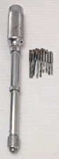 #3 VTG Stanley Yankee No. 41Y Push Drill Made In The USA with 9 bits