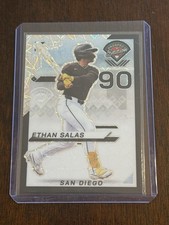 2025 Panini Prospect Edition Baseball Black Lazer Prizm Ethan Salas #13/39