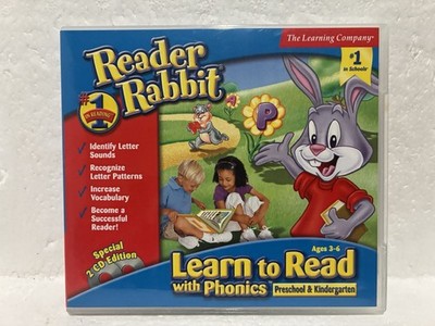 Reader Rabbit: Learn to Read with Phonics Preschool - Kindergarten - PC 2002