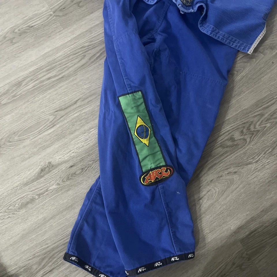 Kingz Nano GI Jiu Jitsu BJJ Karate Martial Arts Blue Size A2 Pre Shrunk - Image 3 of 4