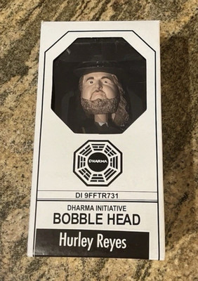 Lost TV Show Hurley Hugo Reyes Bif Bang POW! Bobblehead Dharma Initiative 