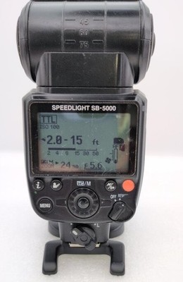 Nikon Speedlight SB-5000 N1502 | Flash w/ Shoe Mount for Nikon 6V
