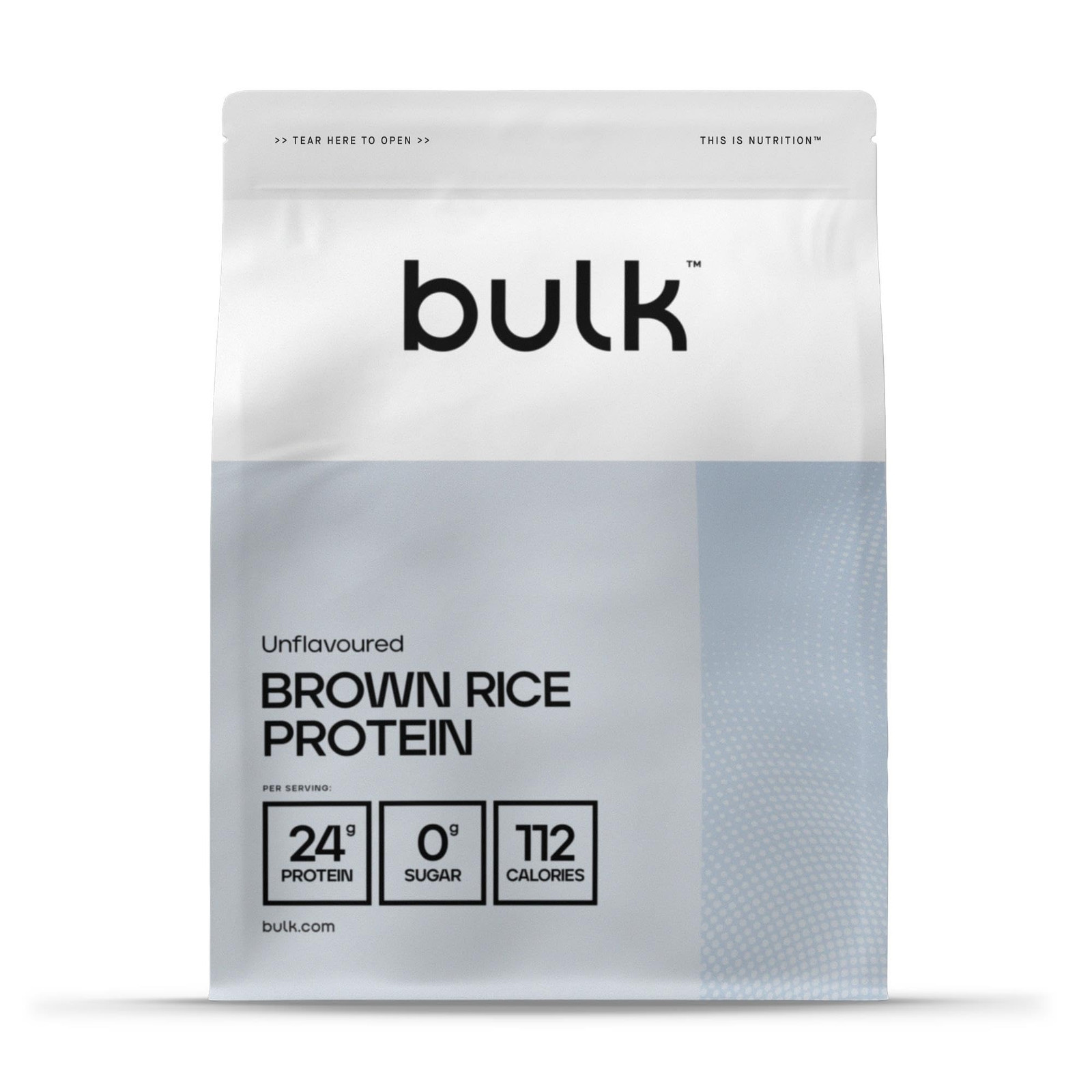 Bulk Proteine di riso integrale 80, Frullato proteico vegano, 1kg, 33 (T3x)