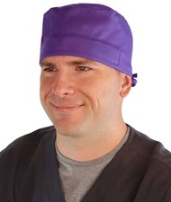 Classic Surgical Scrub Cap - Solid Purple