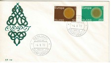 Island 1970 FDC Envelope used Ersttagsbrief