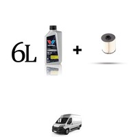 Set ÖLfilter Und 6L FüR Fiat Ducato 2.2 D 132Kw Von 2021