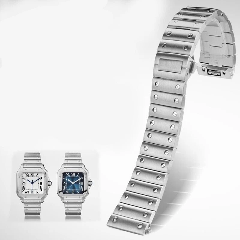 Cartier Santos 100 Stainless Steel Bracelet