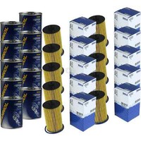 10X Original Mahle / Knecht ÖLfilter OX 978D + 10X SCT Motor Flush MotorspüLung