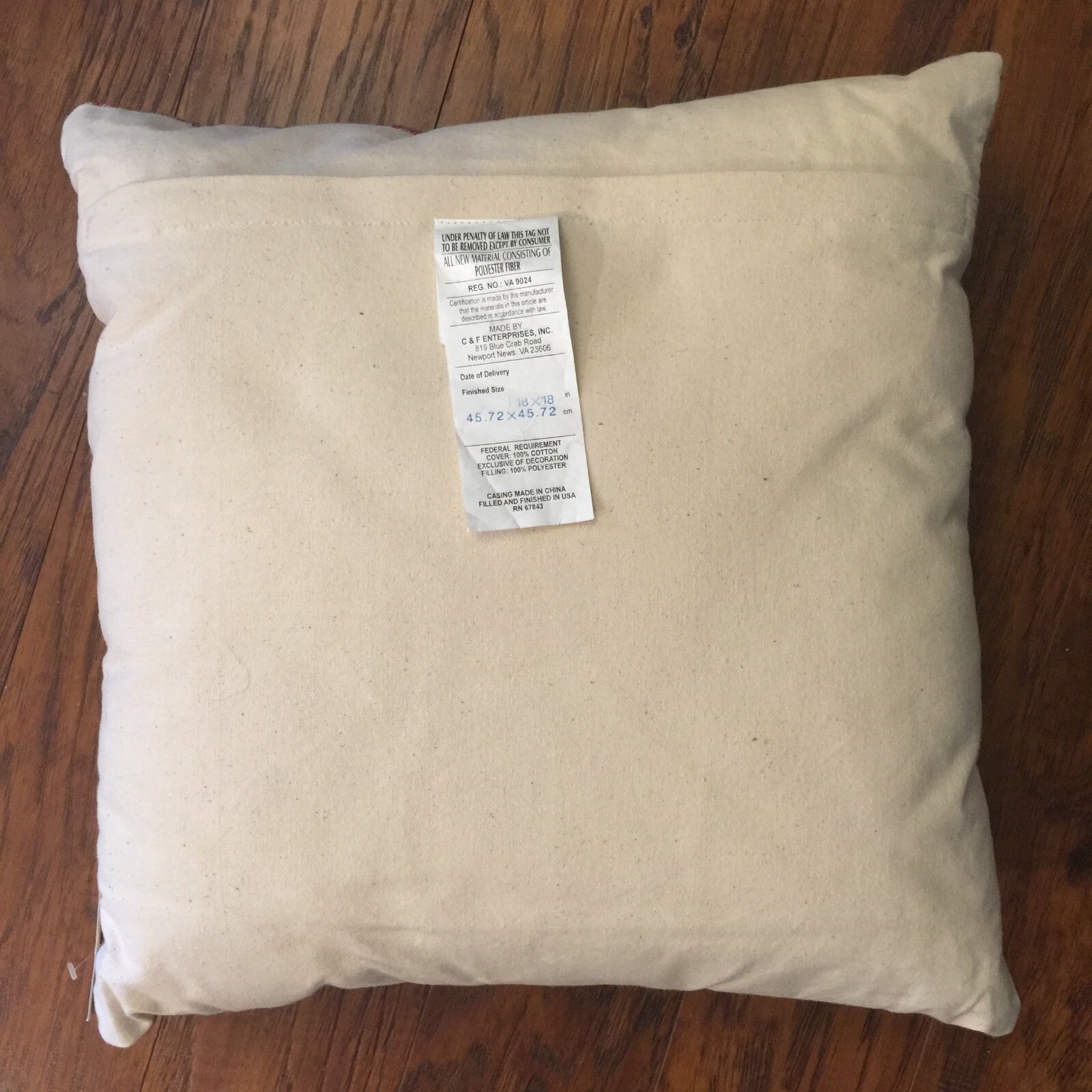 C&F Enterprises Inc 18"x18" Big Sky Moose Decorative Accent Pillow NWT