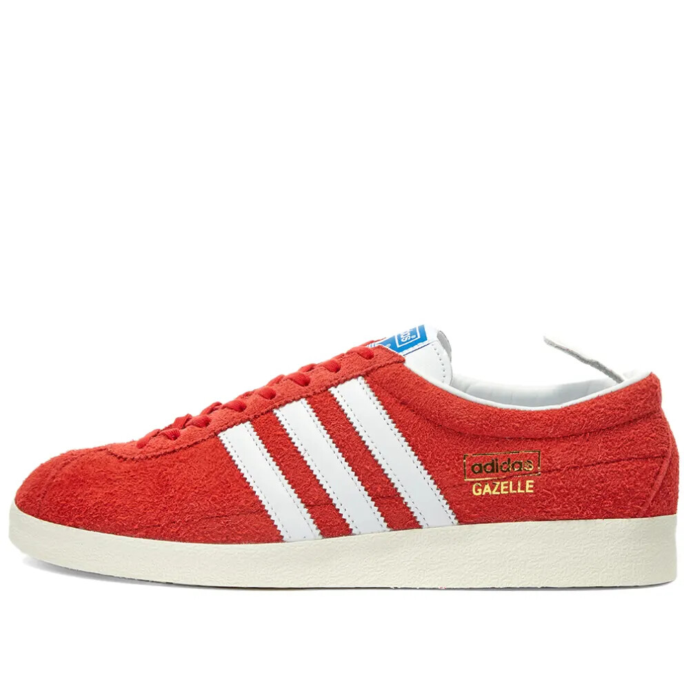 adidas gazelle silver green womens adidas Gazelle Team Victory Red Off White Cream White – Hidden Realm main image 0