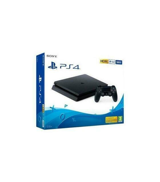 petrolero Colectivo otro Sony PlayStation 4 Slim 500Gb Consola - Negra (CUH-2116A) | Compra online  en eBay