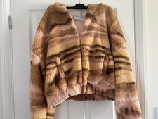 Urban Outfitters Faux Fur   Bomber Jacket Size Sp