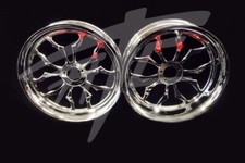 NINJA STOCK SIZE CHROME RECLUSE WHEELS 06-11 KAWASAKI NINJA ZX-14