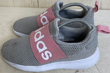 Women's Adidas Slip On Athletic Shoes Size 4 Style: 126995426 Color Gray/Pink