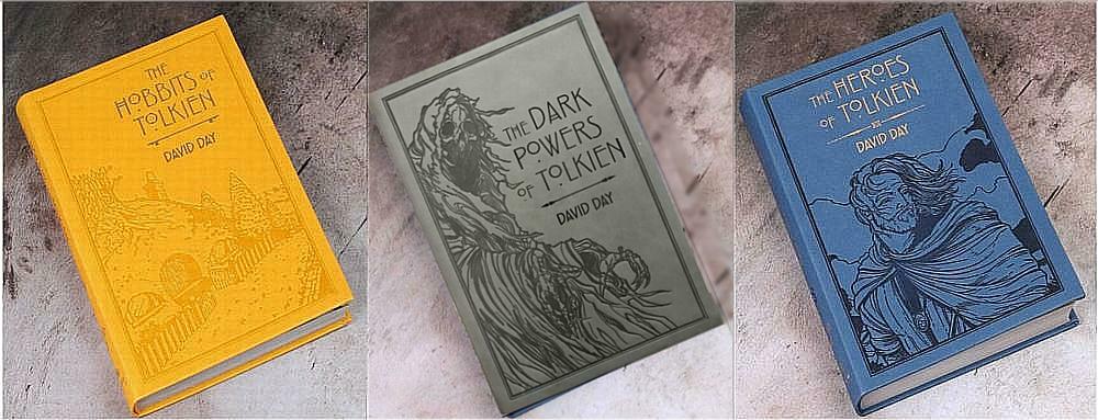 THE HOBBITS, HEROES DARK POWERS of TOLKIEN by DAVID DAY ILLUST