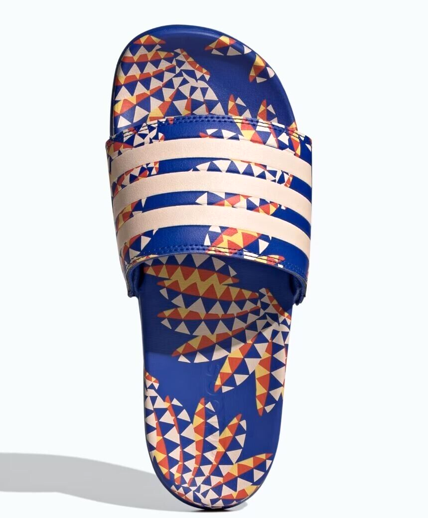 Adidas Adilette Comfort Slides GV9695 Multicolor Sandals size 7 - 11 NEW In Box Adidas Adilette Comfort Mules Sandal Slides Men main image 2
