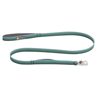 Ruffwear Hundeleine Front Range 1,5m River Rock Green, 20mm, ergonomischer Griff