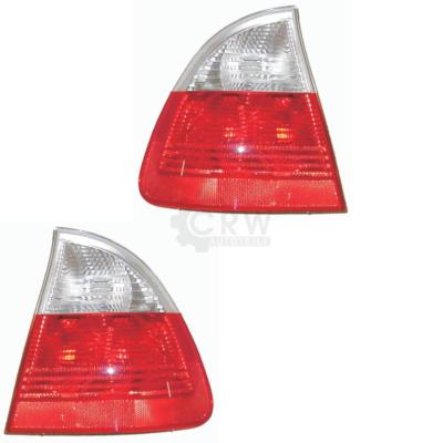 Rückleuchten Heckleuchten Set außen für BMW E46 3er Touring 98-05 Weiß / Rot WFF
