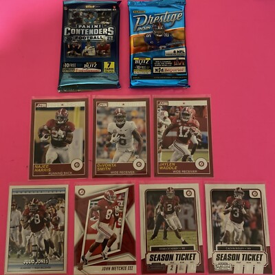  Alabama Roll Ride Najee Devonta Waddle Julio Metchie Contenders Prestige 