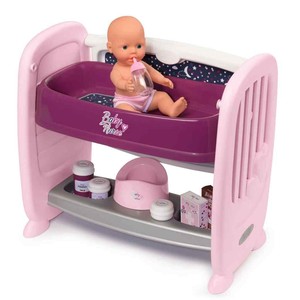 baby doll bed and changing table