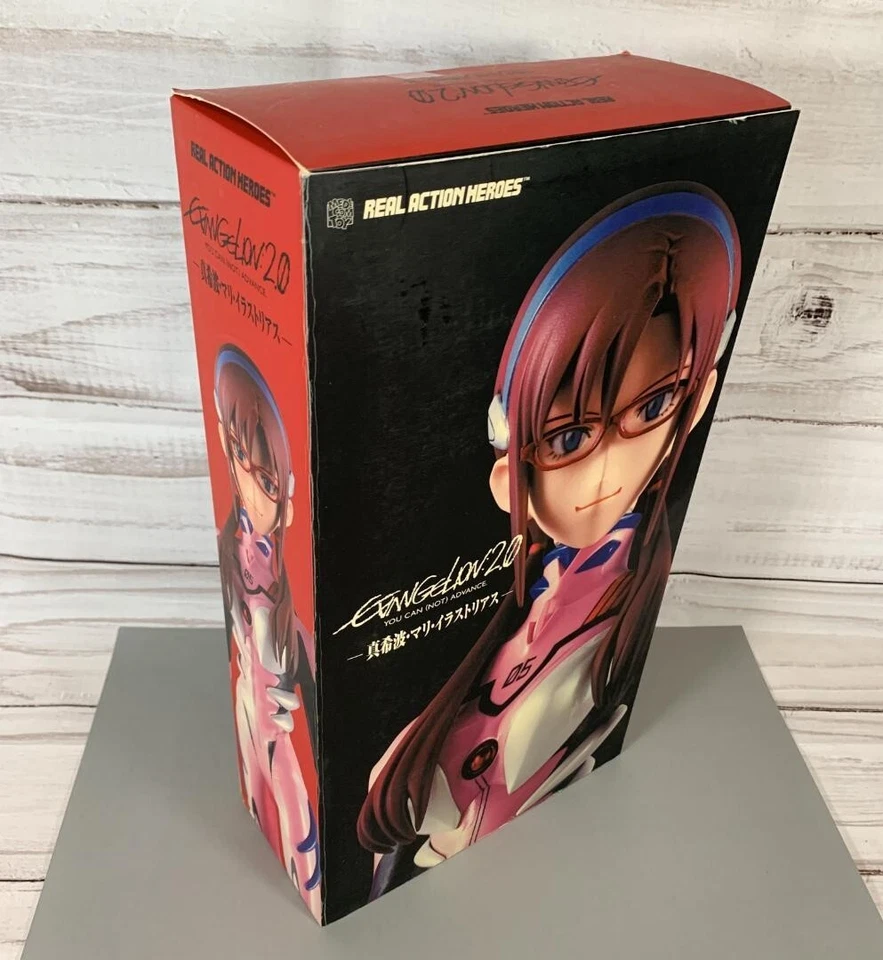 Boneco Medicom Toy RAH Evangelion Makinami Mari Illustrious novo - Imagem 3 de 4