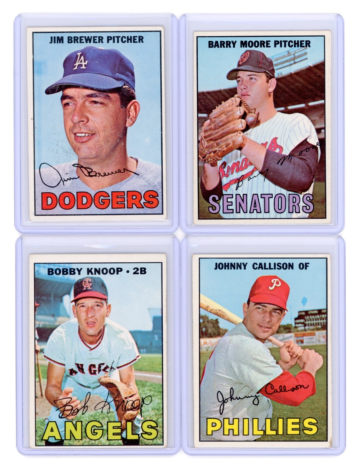 1967 Topps Baseball Card Lot of 13 Different Cards eBay