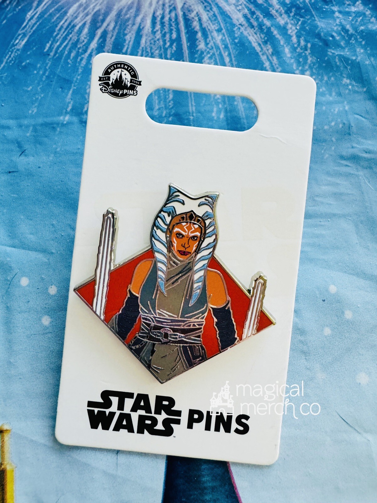 2024 Disney Parks Star Wars Ahsoka Tano Spotlight Open Edition OE Pin