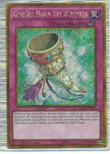 YU GI OH GROßES HORN DES HIMMELS  PGL3-DE040 GOLD SECRET 1.AUFLAGE