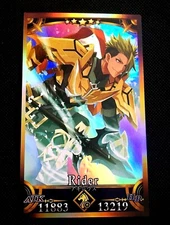 Achilles  Rider Fate/ Grand Order FGO Character Fan Card