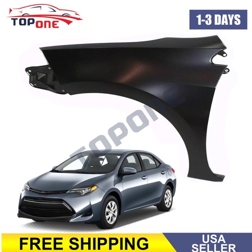 New Front Driver Side Fender Primed Steel For 2014 2019 Toyota Corolla new-front-driver-side-fender-primed-steel-for-2014-2019-toyota-corolla