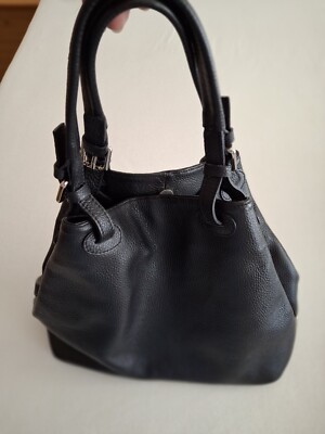 Santini Leder Handtasche, sehr schön,  Makellos 32*27cm