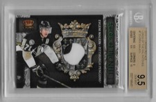2010-11 Evgeni Malkin Crown Royale Lords of The NHL Patch 08/15 BGS 9.5 GEM MINT